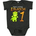 thumbnail image 3 of Inktastic Dragon 1st Birthday Turning One Boys or Girls Baby Bodysuit, 3 of 5