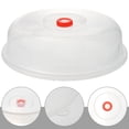 thumbnail image 1 of FUTUREORYY Microwave Splatter Cover For Food Microwave Oven Plastic 1Pack, 1 of 6