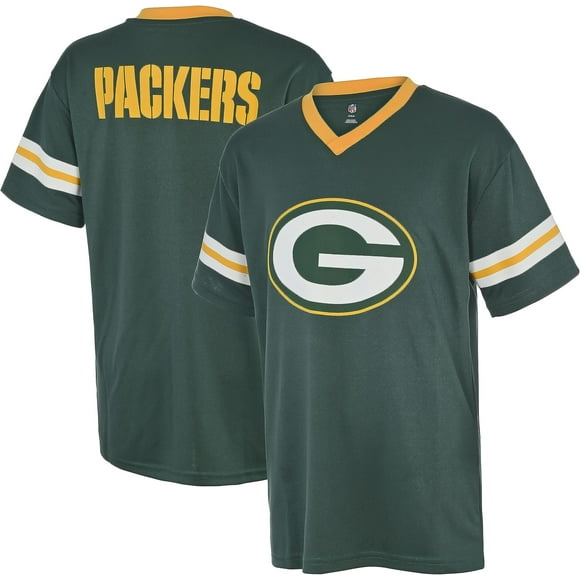 Outerstuff NFL Kids Youth 4-20 Official Game Day Team Jersey (as1 Numeric Numeric_14 Numeric_16 Regular Green Bay Packers - Green)