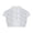#001 White, variant on Women’s Floral Lace Stand Collar Cropped Short Sleeve Blouse, Back Split Sheer Layering White Cover Top (#001 White,XXL)