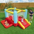 thumbnail image 4 of Fisher-Price Bounce House with Ball Pit and Slide, Bouncemania, Indoor/Outdoor, Ages 3+, 4 of 14