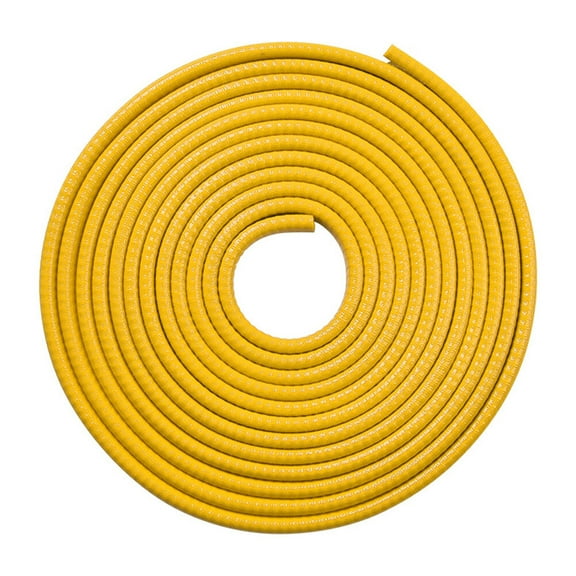 Omeite Car Door Guards Trim Rubber Seal Protection Car Seal Strips (Yellow)