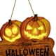 thumbnail image 3 of Cartel colgante de calabaza Zulema Estilo A de madera, 3 of 5