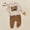 Khaki, variant on Toddler Girls Outfit Sets Boy Football Game Day Embroidery Crewneck Sweatshirt Top Football Pants Fall Winter Kids Clothing Sets