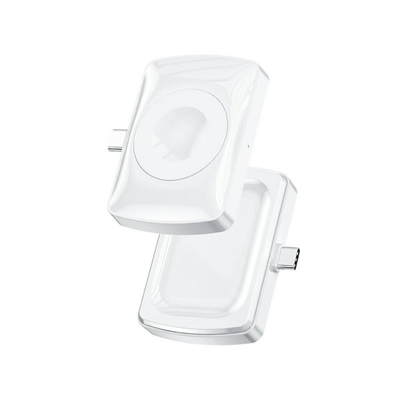 IJS Dual-Sided Wireless Charger for Apple Watch and AirPods - Wireless Charging Case