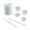 1, variant on Geemin Epoxy Split Cup Silicone Cup Mixed Measure Cup Stir Stick Stirring Rods Epoxy Liquid Paint Mixing Stirrer for DIY Craft