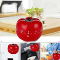 thumbnail image 3 of Tomato Countdown Kitchen Still Reminder Mechanical Countdown Alarm Clock Cooking Tools Game Countdown, 3 of 8