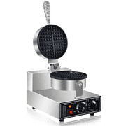 Waffle Commercial Electric Mini Waffle Makers, Stainless Steel