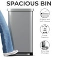thumbnail image 2 of EconoHome Large Kitchen Trash Can, 20 Gallon, 2 of 8