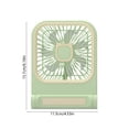 thumbnail image 4 of AuroraX Green Desk Fans Personal Cooling Portable Mini Fan USB Battery Operated Adjustable Speeds Quiet Rechargeable Outdoor Travel Fan, 4 of 6
