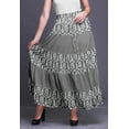 thumbnail image 2 of Bimba Jupes Maxi Imprimées Femmes Style Bohème Gitane Longue Jupe en Coton, 2 of 5