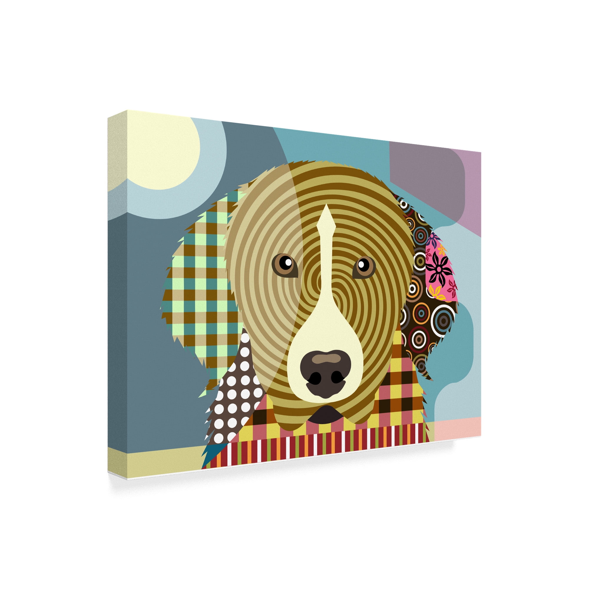 Trademark Fine Art 'Great Pyrenees' Canvas Art by Lanre Adefioye