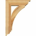 thumbnail image 3 of Ekena Millwork 4"W x 18"D x 26"H Thorton Traditional Rough Sawn Bracket, Western Red Cedar, 3 of 4