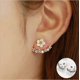 thumbnail image 2 of KAIYANG Pendientes de plata de ley 925 con diseño de flor para mujer, regalo antialérgico, 2 of 4