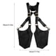 thumbnail image 3 of Bolso de piel sintética Minnieouse para ocultar las axilas hombre negro, 3 of 6