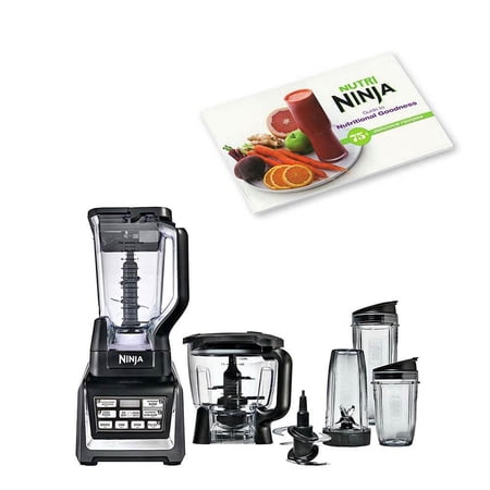 Ninja Nutri Duo Auto Iq Blender Set W Recipes Cookbook Certified