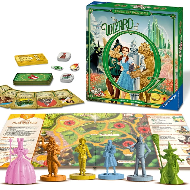 Juego de libros de aventuras Ravensburger Wizard of Oz para mayores de 10 años