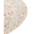 thumbnail image 5 of Unique Loom Noble Collection Area Rug - Alexander (3' 10" Round Ivory/Blue), 5 of 6
