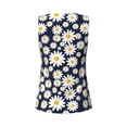thumbnail image 5 of Lsque Daisy Floral Printed Workout Tank Tops for Women, Athletic Sports Tank Tops, Compression Sleeveless Dry Fit Shirts,Sleeveless Yoga Shirt-Small, 5 of 9