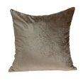 thumbnail image 1 of Parkland Collection PILE11203P Druzy Taupe Carré Coussin de Transition avec Insert en Poly - 20 x 20 x 7 Po., 1 of 2