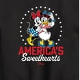 thumbnail image 3 of Disney - Americana - Americas Sweethearts - Toddler And Youth Crewneck Fleece Sweatshirt, 3 of 5