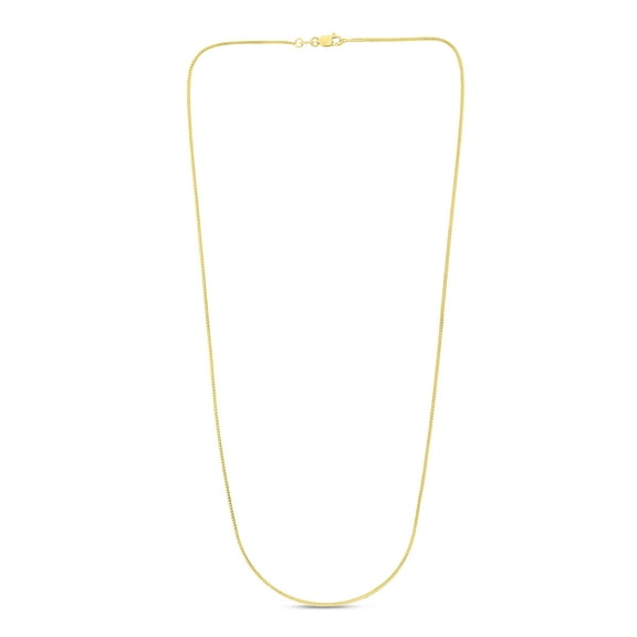 JewelStop 14k Solid Yellow Gold 1.8 mm Franco Chain Necklace 16" Lobster Claw Clasp - 6.39gr.