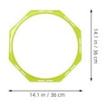 thumbnail image 2 of Set of 4 Football Training Circle Agility Hexagon Game Soccer Equipment, 2 of 8