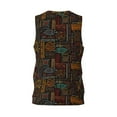 thumbnail image 2 of Rocae Polynesian Turtles for Men's Basketball Jersey Lightweight and Breathable Athletic Tank Top,Quick-Drying Sports Jersey Medium, 2 of 9