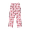 thumbnail image 4 of Xecao Strawberries Men's Straight Lounge Pajama Pants: The Ultimate in Comfortable Sleepwear, 4 of 9