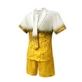 thumbnail image 5 of Men's Beer Festival Party Suit Oktoberfest Halloween Adult Costume Shirt And Overalls Set, 5 of 6