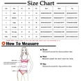 thumbnail image 3 of Yuanlook Womens High Waisted Bikini Ruffle Swimsuits Push Up Bikini Sets Sexy Bathing Suits Two Piece Swimwear,Beige,S, 3 of 7