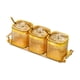 thumbnail image 3 of Tarro de condimentos para almacenamiento de cocina perfecl con tapas y cucharas organizador de especias, 3 of 8