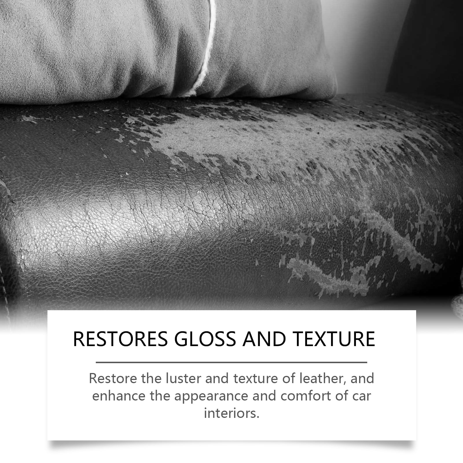 Rayhong car leather repair liquid, repair scratches and cracks, restore luster, wear-resistant leather repair glue