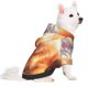 thumbnail image 2 of Fotbe Cute Cloud Pomeranian Sudadera con Estampado para Perros Pequeños – Suéter con Capucha para Mascotas, Tela Suave de Forro Polar con Bolsillo-Medium, 2 of 7