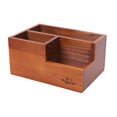 thumbnail image 2 of VARIOS Caja De Almacenamiento De Bonsai  Contenedor De Hierbas Decoración Del Jardín arte De DIY Decoración Interior Libre 3-Grid 16 CUTICAT Jardinera suculenta de madera, 2 of 8
