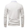 thumbnail image 3 of Mens SpringSummer Thin Casual Solid Color Large Pocket Knit Cardigan Sweater Jacket, 3 of 5