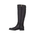thumbnail image 3 of Womens Franco Sarto Christoff Knee High Riding Boots, Black Leather, 3 of 5