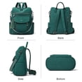 thumbnail image 4 of Mochila Shrie Fashion de piel para mujer, color negro, 4 of 6