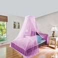 thumbnail image 5 of Just Relax Elegant Net Bed Canopy Set, Pink, Twin-Full, 5 of 6