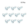 thumbnail image 4 of M6x16mm Furniture Screw Hex Socket Cap Machine Screws Zinc Plated Fasteners Bolts Full Thread Carbon Steel 10 Pcs, 4 of 4