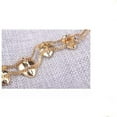 thumbnail image 3 of KATGI Fashion 18K Gold Plated Hearts Double Chain Austrian Green Crystal Bracelet, 3 of 3