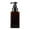 Brown, variant on WEIWEIGG Dark Green Foaming Soap Dispenser - 450ml Refillable Plastic Bottle for Bathroom, Kitchen, Multi-Use, Soap-Saving, Easy to Clean