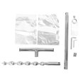 thumbnail image 2 of Soil Core Sampling Kit, T Handle Detachable Soil Probe Stainless Steel  for Gardens Farms Lawns Courses, 2 of 7