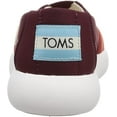 thumbnail image 3 of TOMS Womens Alpargata Mallow Puff 7.5 Burgundy Multi, 3 of 7