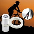 thumbnail image 3 of Clip de tubo de aceite de bicicleta plegable duradero, línea de guía de freno, Cable de abrazadera de guía de Cable de bicicleta Plata Zulema Tubo de aceite de bicicleta clip fijo, 3 of 8