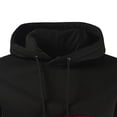 thumbnail image 3 of outfmvch hoodies for men pullover hoodie sweatshirt drawstring hooded block hoodie with pocket womens tops black, 3 of 5