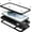 Black, variant on for Galaxy S21FE Case,Full Body Protective Heavy Duty Shockproof [Tough Armour] Aluminum Metal Case with Silicone Built-in Screen Protector for Samsung Galaxy S21FE 6.5" - Silver