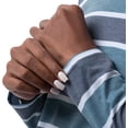 thumbnail image 4 of Fruit of the Loom Women's Long Sleeve Tee and Pant 2 Piece Sleep Set, Blue Stripe, 3X, 4 of 7