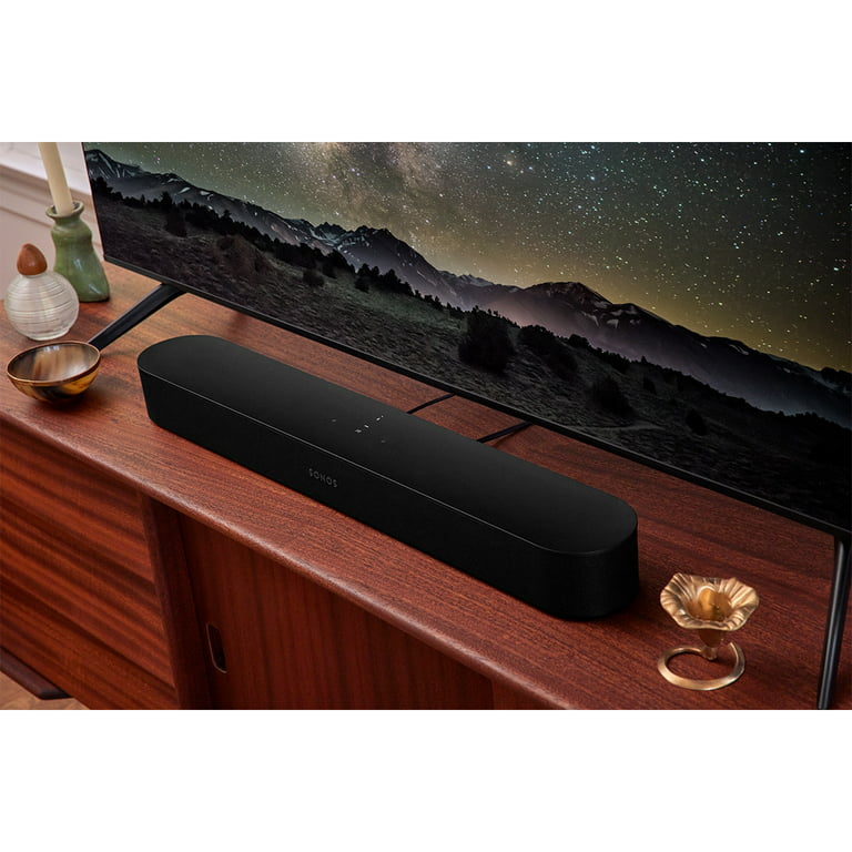 Sonos Beam (Gen 2) (Black) Powered sound bar/wireless music system with  Dolby Atmos®, Apple AirPlay® 2, and built-in voice control at Crutchfield