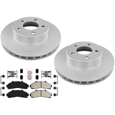 Complete Front & Rear Brake Kit For 2005-2008 Chevy Cobalt (4-Lug) - Rotors, Drums, Pads & Shoes